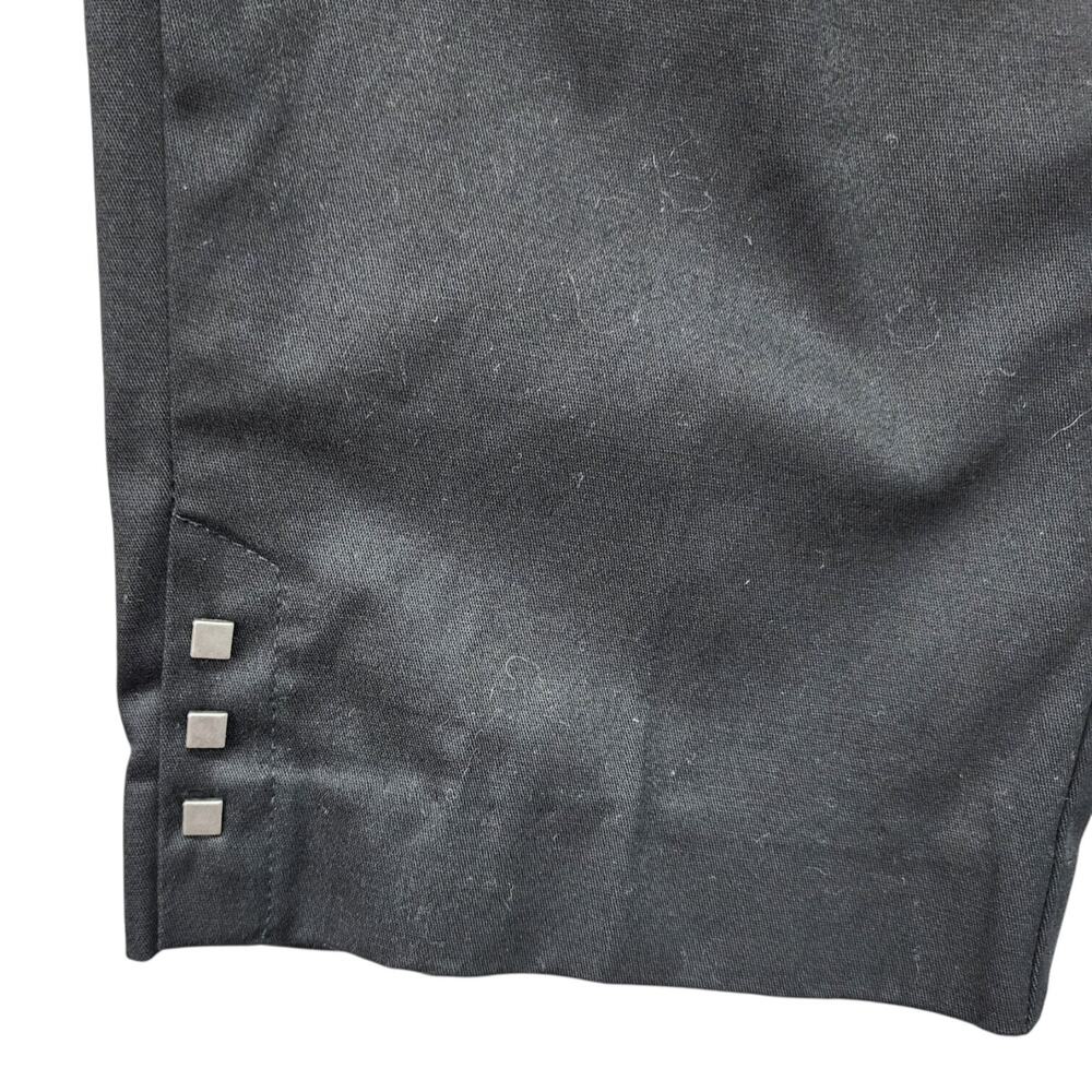 NWT Studio Works Capris Pants Women’s Size 8 Black Slimming Stretch No Gap Waist - Picture 7 of 11